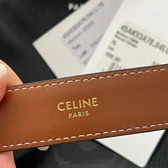 Celine triomphe belts - Picture 3 of 9